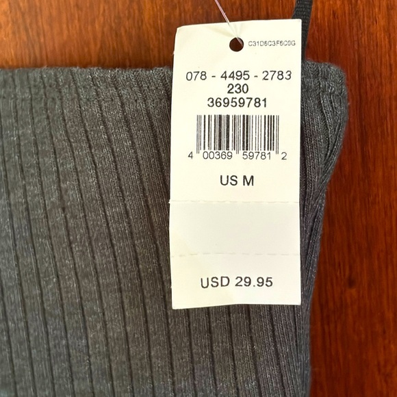 NWT Aerie Rebel Ribbed Tie One Shoulder Crop Top - Picture 5 of 8